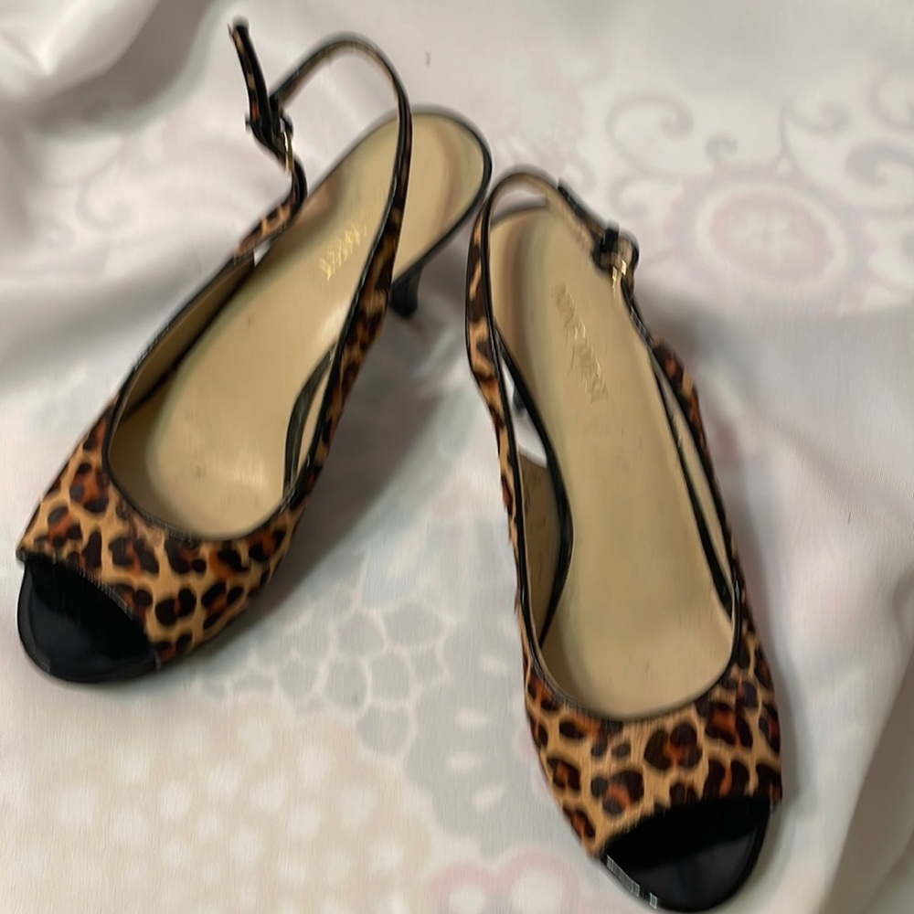 Leopard print Nine West shoes